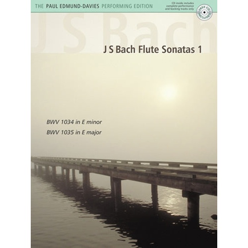 Bach - Flute Sonatas Bk 1 Bk/Cd Softcover/CD (Flute)