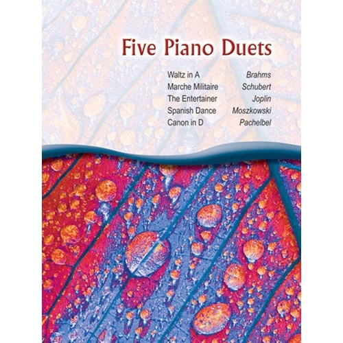Five Piano Duets Softcover Book (Piano)