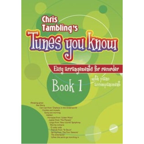 Tunes You Know Book 1 Rec/Piano Arr Tambling Book