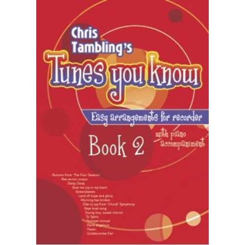 Tunes You Know Book 2 Rec/Piano Arr Tambling Book