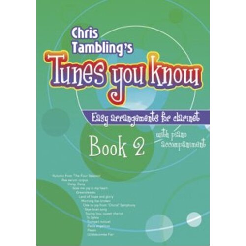 Tunes You Know Book 2 clarinet/Piano Arr Tambling Book