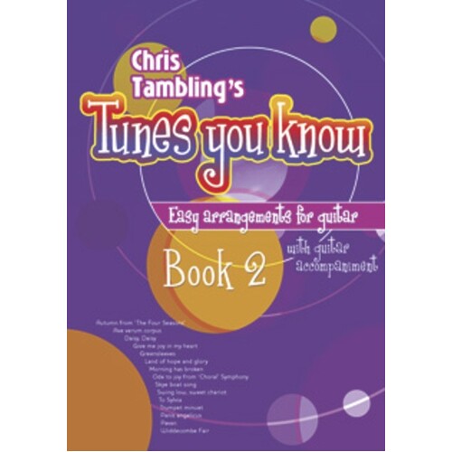 Tunes You Know Book 2 Guitar Piano Arr Tambling Book