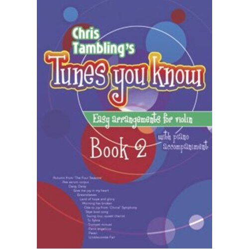 Tunes You Know Book 2 Violin/Piano Arr Tambling Book