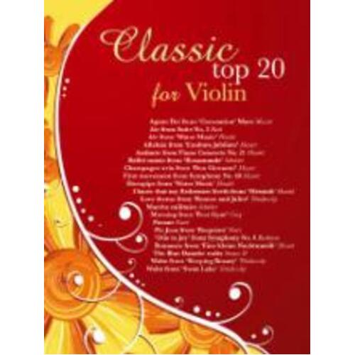 Classic Top 20 Violin Book