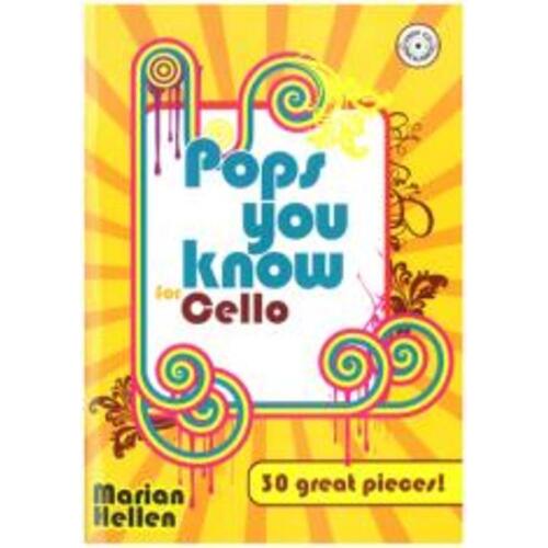 Pops You Know For Cello Book/CD