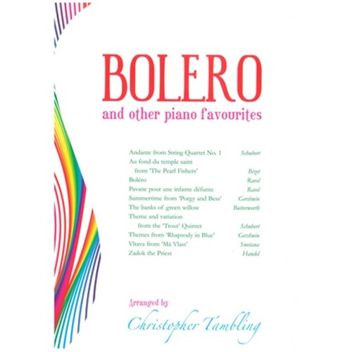 Bolero And Other Piano Favourites Arr Tambling Book