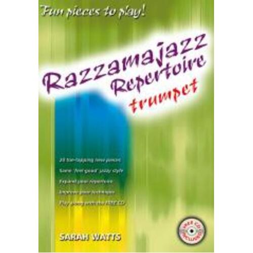 Razzamajazz Repertoire Trumpet Book/CD Book
