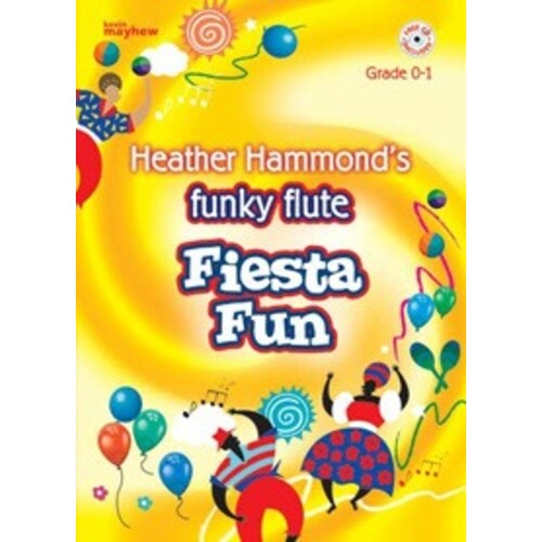 Funky Flute Fiesta Fun Book/CD Gr 0 - 1 Flute Book