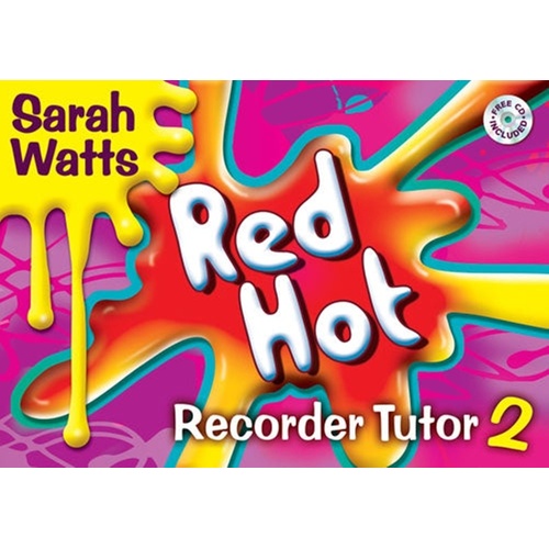 Red Hot Recorder Tutor 2 Student Bk/Cd Softcover/CD (Recorder)