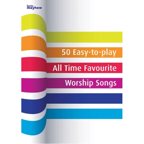 50 Easy To Play All Time Favourite Worship Songs Softcover Book (Piano)