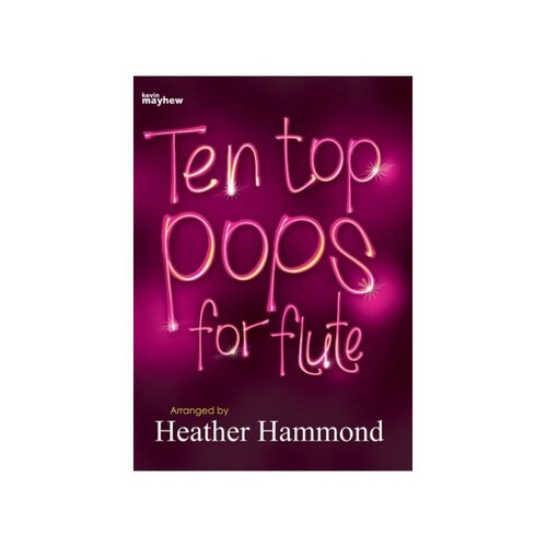 Ten Top Pops For Flute (Softcover Book)