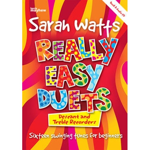 Really Easy Duets Descant And Treble Recorders Bk/Cd Softcover Book (Descant Recorder|Treble Recorder)