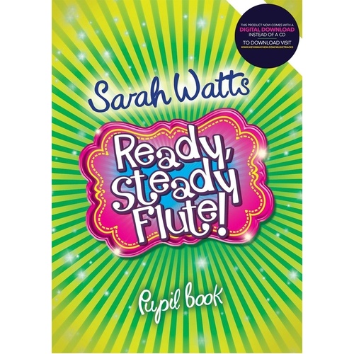 Ready Steady Flute! Pupil Book Bk/Ola Sftcvr/Online Audio (Flute)