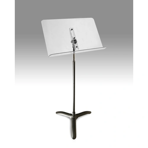 Symphony Music Stand Clear Desk - Polycarbonate, Magic Finger Clutch, Lifetime Warranty, Made in USA