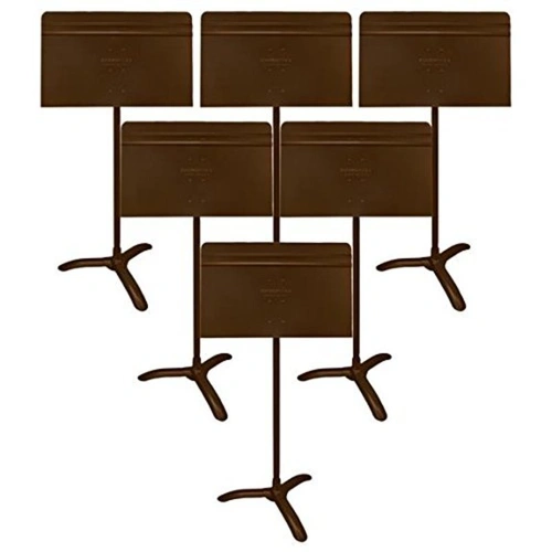 Manhasset Symphony Music Stand Brown - Pack of 6