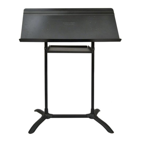 Manhasset #5450 Grande Director Music Stand with All-Purpose Shelf and Dual Shafts