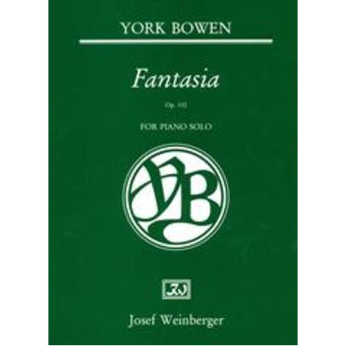Bowen - Fantasia Op 132 For Piano (Softcover Book)