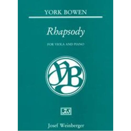Bowen - Rhapsody Viola/Piano (Softcover Book)