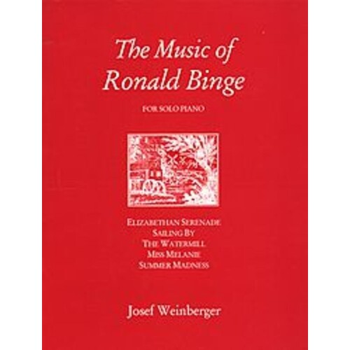 The Music Of Ronald Binge For Solo Piano (Softcover Book)