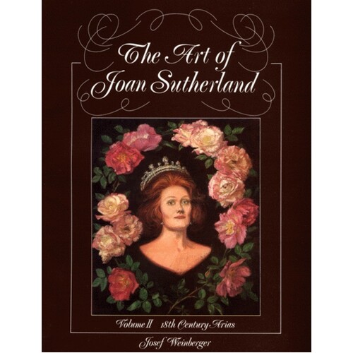 Art Of Joan Sutherland Vol 2 18Th Century Arias Voice/Piano (Softcover Book)