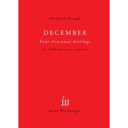 December - 4 Seasonal Settings SATB A Cappella (Softcover Book)