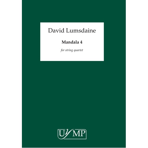 Lumsdaine - Mandala 4 String Quartet Score