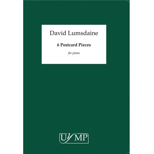 Lumsdaine - 6 Postcard Pieces For Piano (Softcover Book)