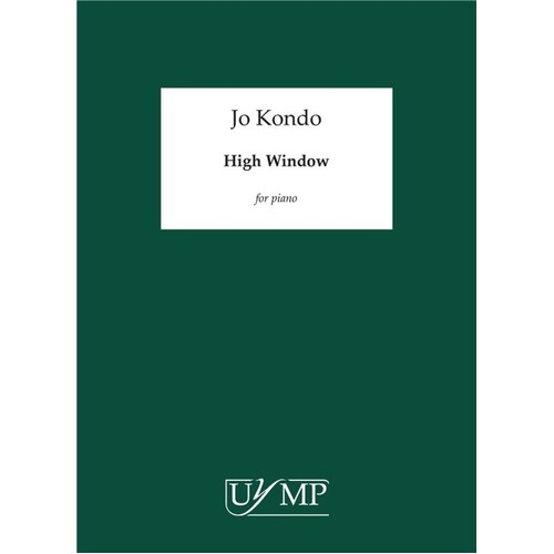 Kondo - High Window For Piano (Softcover Book)