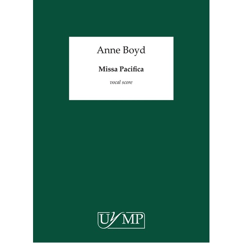 Boyd - Missa Pacifica Vocal Score