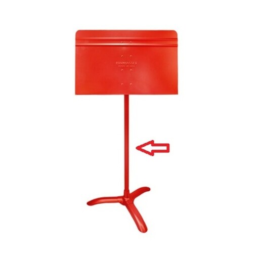Music Stand Shaft Only Red 