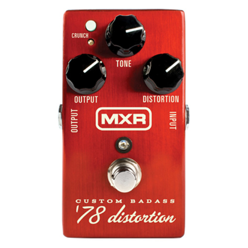 MXR M78 Custom Badass '78 Distortion Analog Guitar Effects Pedal