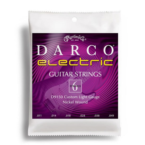 Darco Electric Guitar Custom Light Gauge String Set (11-49)