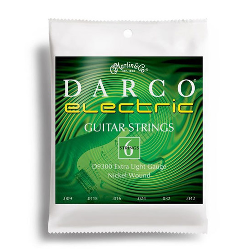 Darco Electric Guitar Extra Light Gauge String Set (9-42)