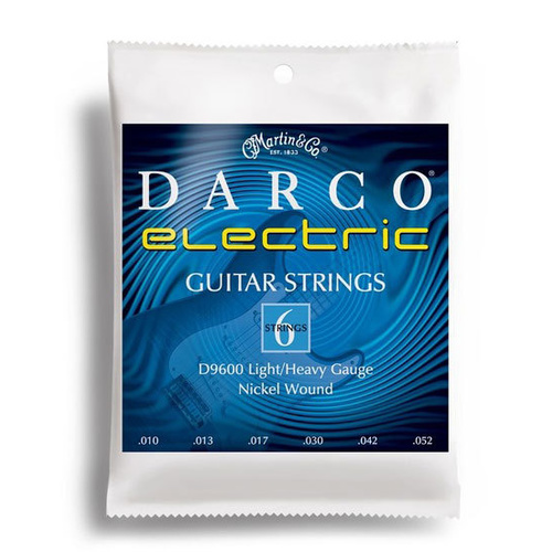 Darco Electric Guitar Light-Heavy Gauge String Set (10-52)