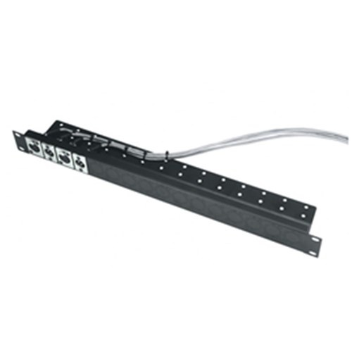Universal Connector Panel 1RU w-cable mgmt and 16 knockouts for Neutrik Middle Atlantic