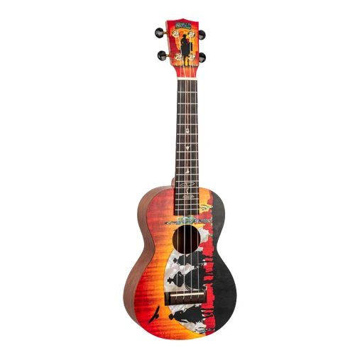Mahalo Artist Elite Wild West Concert Ukulele