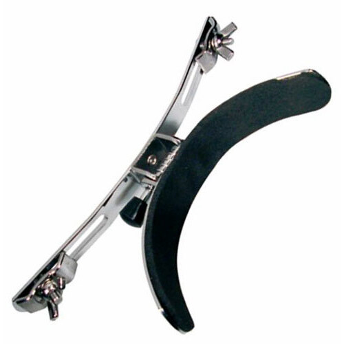 Peace Marching Drum Leg Rest in Chrome (Pack 1)