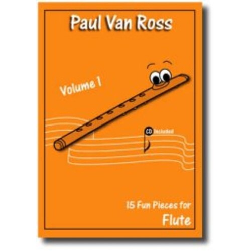 Fun Pieces 15 Flute Book 1 Book/CD Book