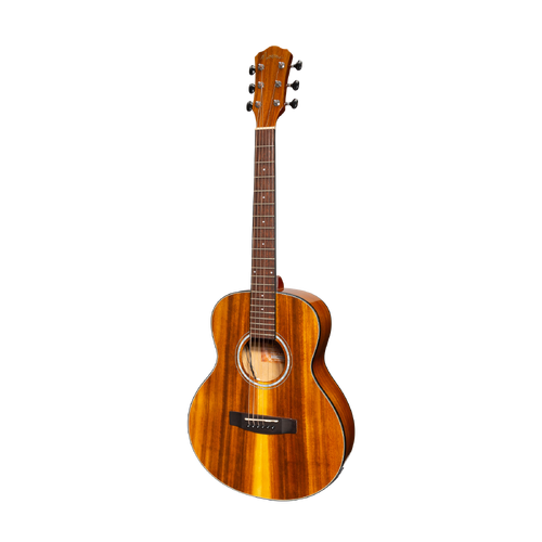 Martinez '51 Series' Acoustic-Electric Short Scale Guitar Koa Gloss 23.5" MAU-51G-KOA Natural Mini Body 6 Strings