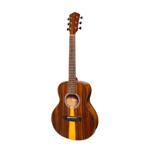 Martinez 51 Series Acoustic-Electric Short Scale Guitar Teakwood Gloss MAU-51G-TK