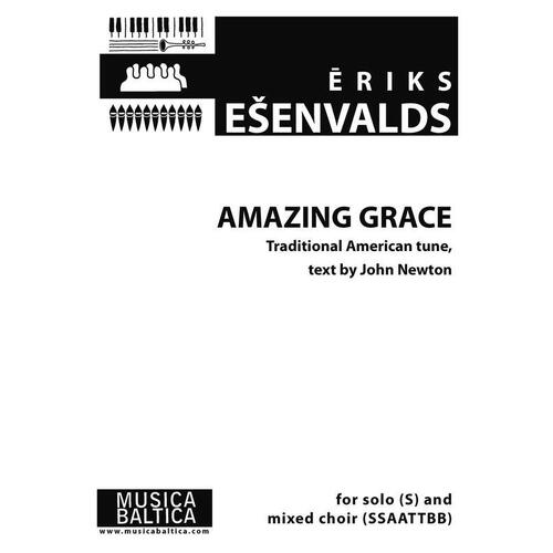 Amazing Grace Soprano Solo/SSAATTBB (Softcover Book)