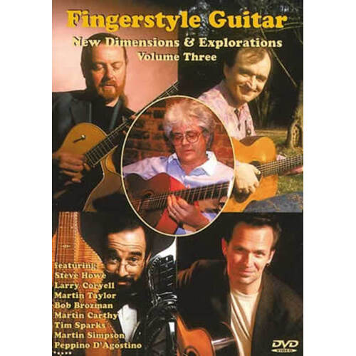 Fingerstyle Guitar New Dimensions And Explorations 3 (DVD Only)