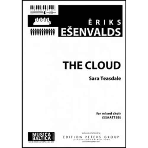 The Cloud SSAATTBB A Cappella by Eriks Esenvalds - Musica Baltica Choral Sheet Music