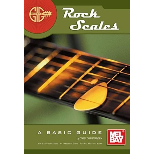 Gig Savers Rock Scales by Mel Bay Publications for Guitar