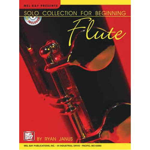 Solo Collection For Beginning Flute Softcover Book/CD