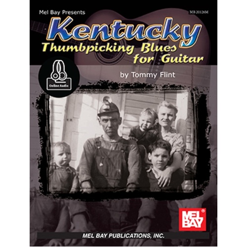 O/P - Kentucky Thumbpicking Blues For Guitar Book/CD Book