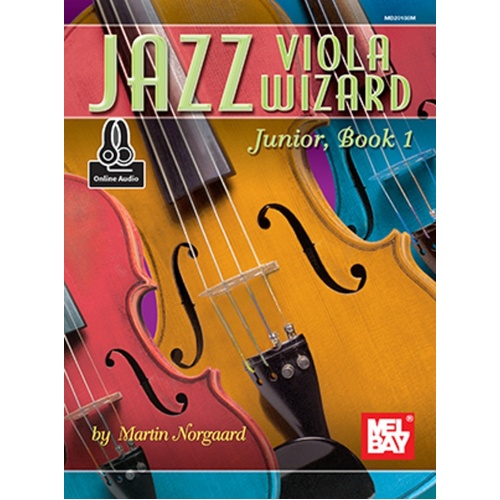 Jazz Viola Wizard Junior Book 1 Book/Online Audio (Softcover Book/Online Audio) Book