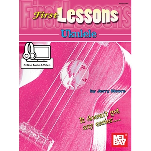 First Lessons Ukulele Book by Jerry Moore