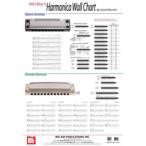 Harmonica Wall Chart Book