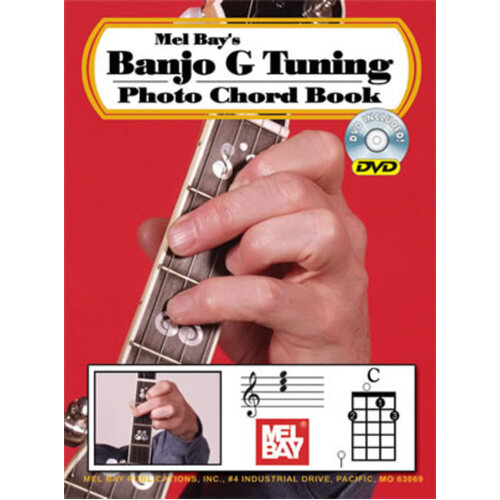 Banjo G Tuning Photo Chord (Softcover Book/DVD) Book